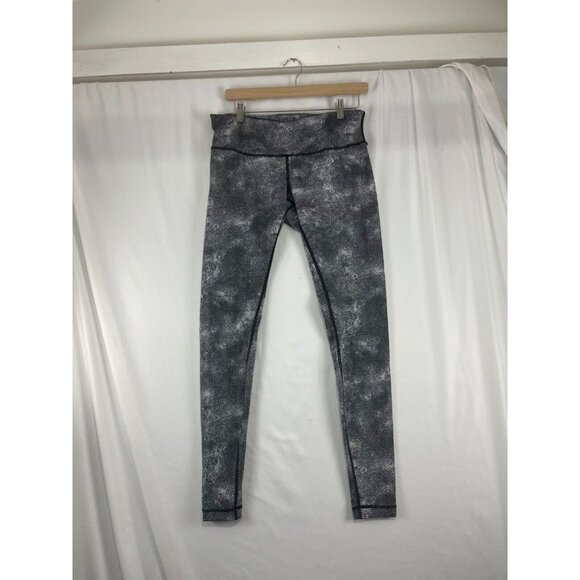 Lululemon Wunder Under Pant III Diffusion White Black Leggings - Picture 3 of 10